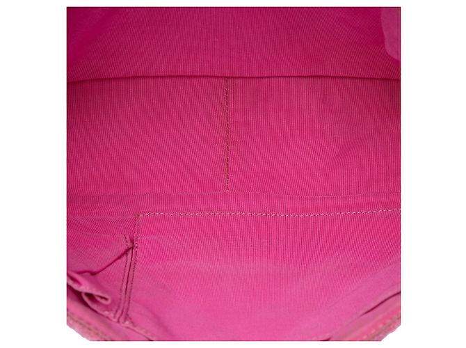 Chanel Pink Jumbo Quilted Tweed Reissue 2.55 Easy Messenger Flap Rosa - vista 4