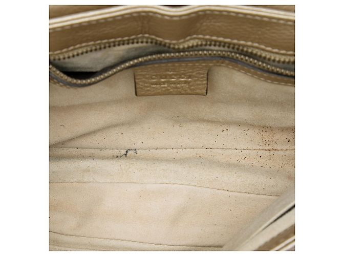 Gucci Gold Medium Calfskin 1973 Chain Crossbody D'oro - vista 4