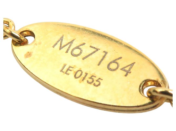 Bracciale Louis Vuitton Gold Plated LV & Me Lettera G D'oro - vista 7