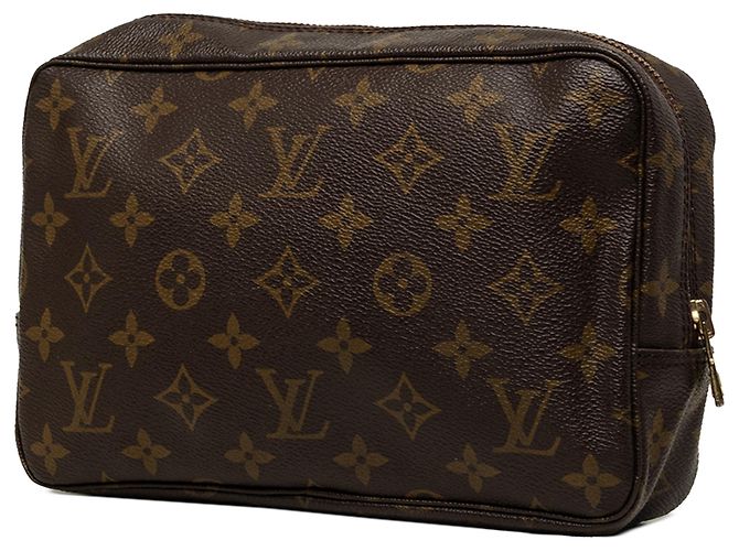 Louis Vuitton Brown Monogram Trousse Toilette 23 Castaño - vista 2