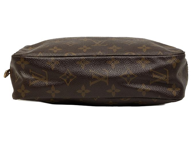 Louis Vuitton Brown Monogram Trousse Toilette 23 Castaño - vista 3