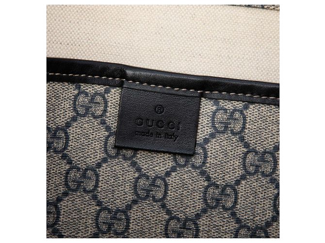 Gucci Beige GG Supreme Web Messenger Bag - Ansicht 5