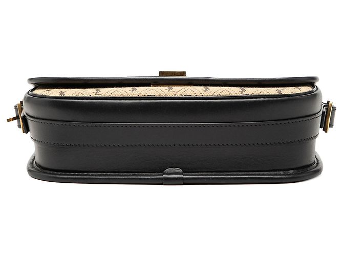 Autre Marque Saint Laurent Beige Medium Canvas Monogram All Over Crossbody - vista 3