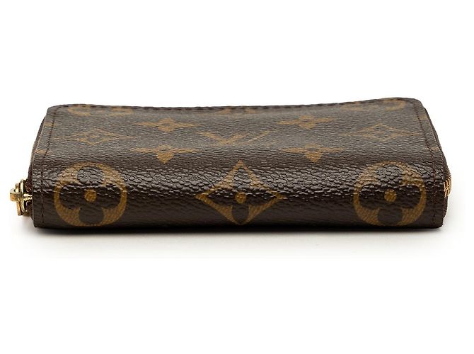 Portamonete Zippy Coin Monogram Marrone Louis Vuitton - vista 3