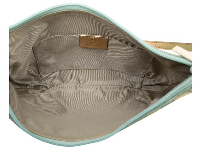 Borsa a tracolla Gucci in tela GG blu Blu chiaro - vista 4