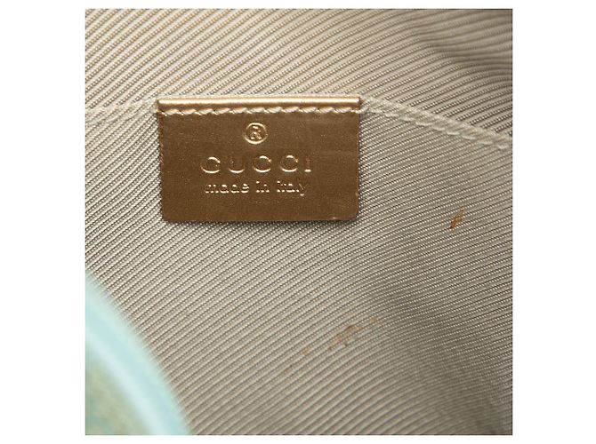 Borsa a tracolla Gucci in tela GG blu Blu chiaro - vista 5