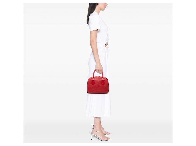 Louis Vuitton Red Epi Sablons Rouge - vue 6