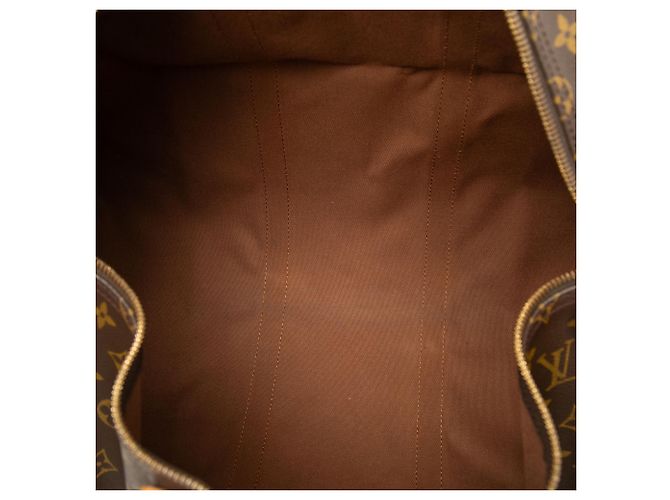 Louis Vuitton Brown Monogram Keepall 50 Marrone - vista 4