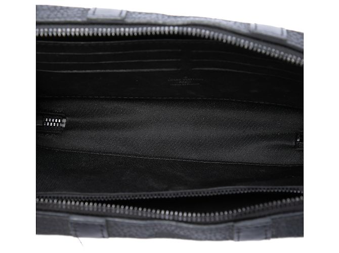 Louis Vuitton Black Monogram Taurillon Soft Trunk Wallet - view 4