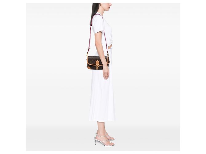 Louis Vuitton Brown Monogram Diane Castaño - vista 6