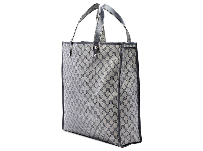 Tote Gucci Bege GG Supreme Web - vista 2
