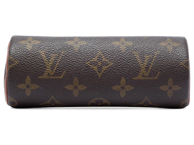 Louis Vuitton Brown Monogram Papillon Pochette Braun - Ansicht 3