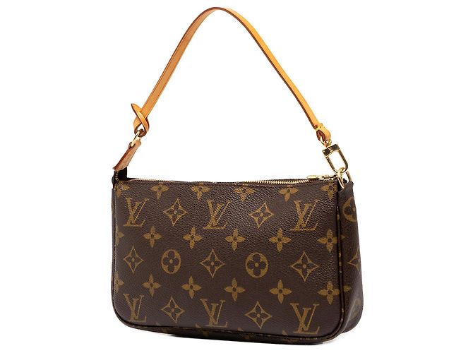 Louis Vuitton Brown Monogram Pochette Accessoires Marrom - vista 2