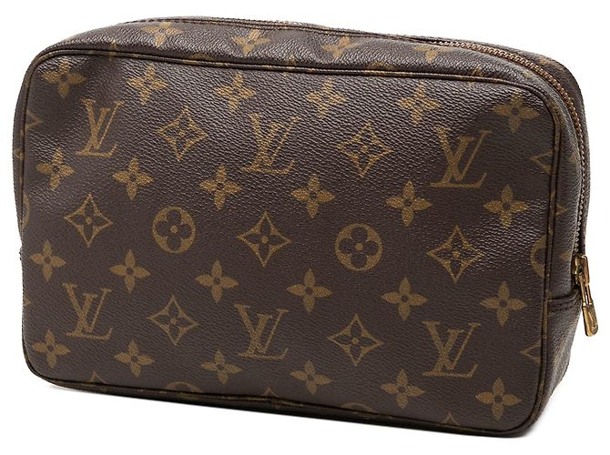 Louis Vuitton Brown Monogram Trousse Toilette 23 Castaño - vista 2