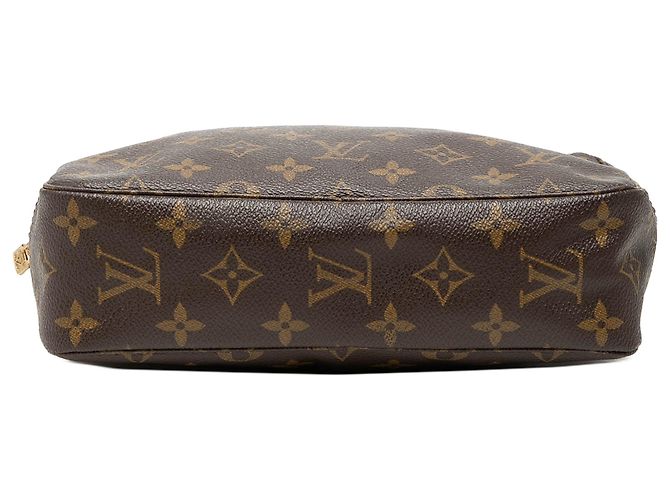 Louis Vuitton Brown Monogram Trousse Toilette 23 Castaño - vista 3