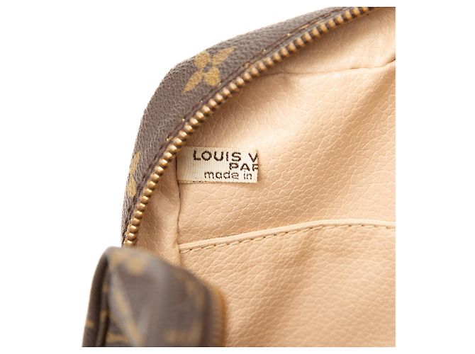 Louis Vuitton Brown Monogram Trousse Toilette 23 Castaño - vista 5