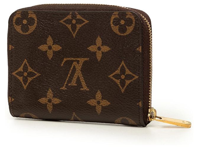 Portamonete Zippy Coin Monogram Marrone Louis Vuitton - vista 2