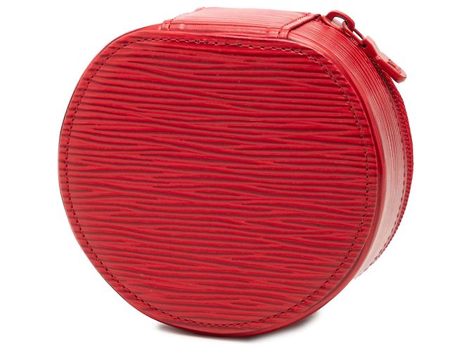 Louis Vuitton Red Epi Ecrin Bijoux Travel Jewelry Case Roja - vista 2