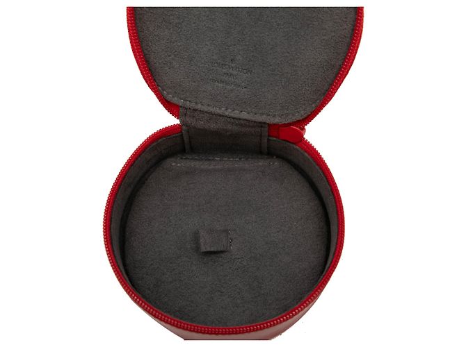 Louis Vuitton Red Epi Ecrin Bijoux Travel Jewelry Case Roja - vista 4