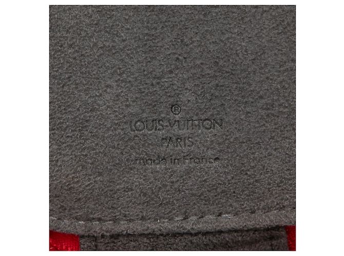 Louis Vuitton Red Epi Ecrin Bijoux Travel Jewelry Case Roja - vista 5