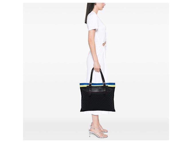 LOEWE Anagram Canvas Tote in Schwarz - Ansicht 6