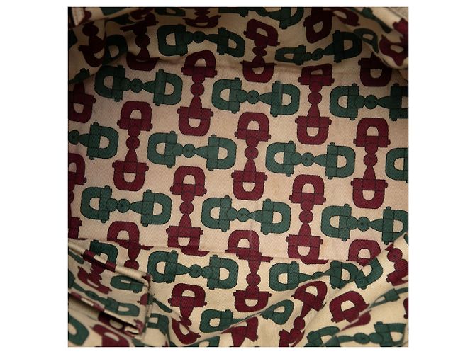 Saco Tote Gucci Beige GG Canvas Jolicoeur Bege - vista 4
