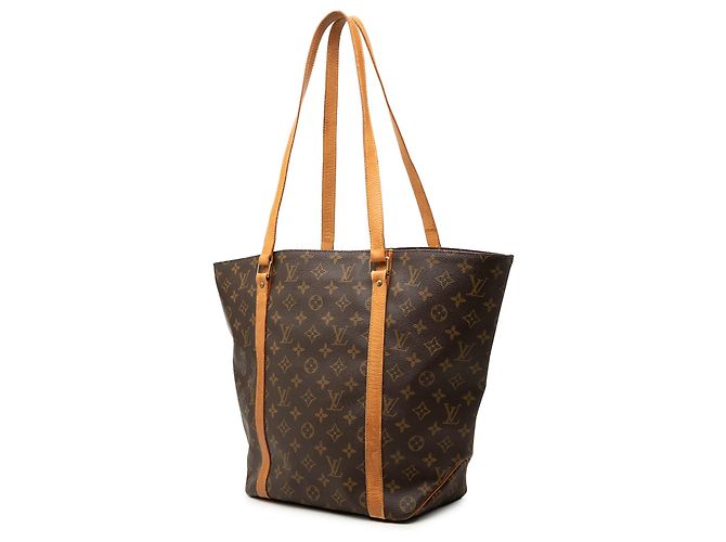 Louis Vuitton Brown Monogram Sac Shopping Marrom - vista 2