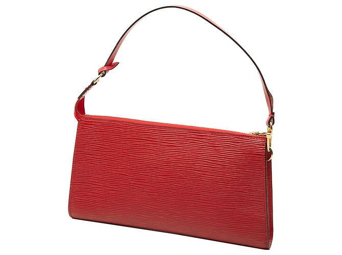 Louis Vuitton Red Epi Pochette Accessoires Rouge - vue 2