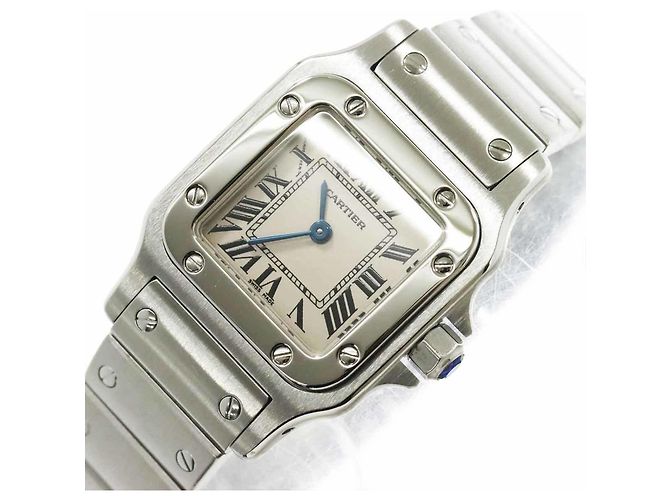 Cartier Santos Galbee SM Damenuhr - Ansicht 7