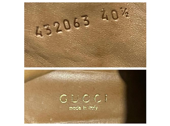 Botines Gucci GG Marmont de piel negra Negro - vista 14