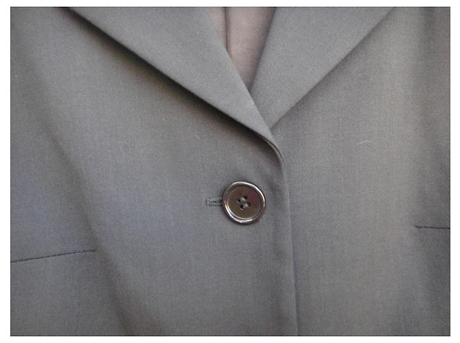 Miu Miu Black Wool-Blend Blazer Jacket - view 6