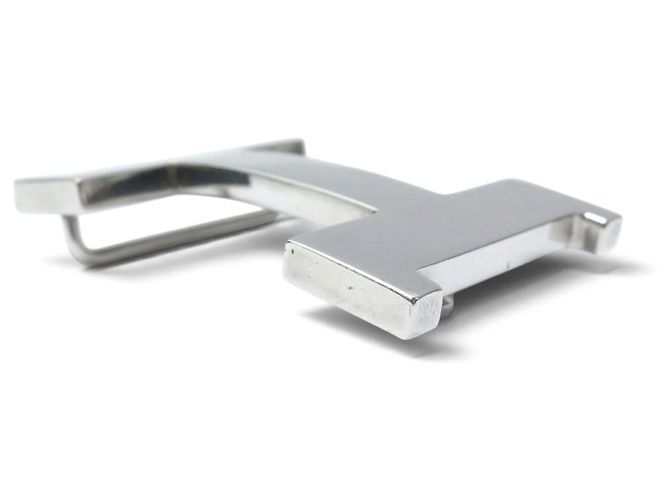 Hermès HEBILLA DE CINTURÓN HERMES CONSTANCE XL 42MM EN ACERO CEPILLADO Plata - vista 2