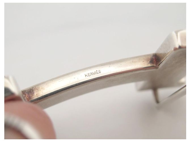 Hermès HEBILLA DE CINTURÓN HERMES CONSTANCE XL 42MM EN ACERO CEPILLADO Plata - vista 4