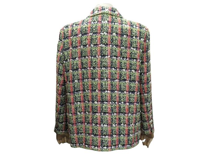 NEUE CHANEL JACKE P62638V CROISIERE COCO EXPRESS 2020 M 40 TWEED JACKET Mehrfarben - Ansicht 3