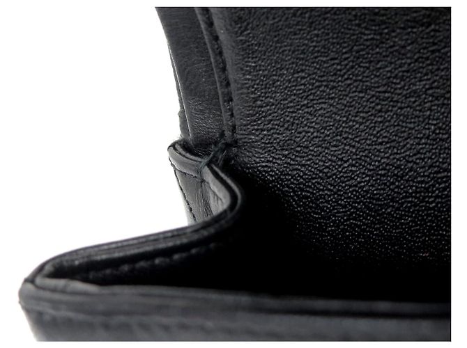 BOLSO DE MANO CHANEL TIMELESS CLASSIQUE MEDIUM A01112 DE CUERO ACOLCHADO Negro - vista 12