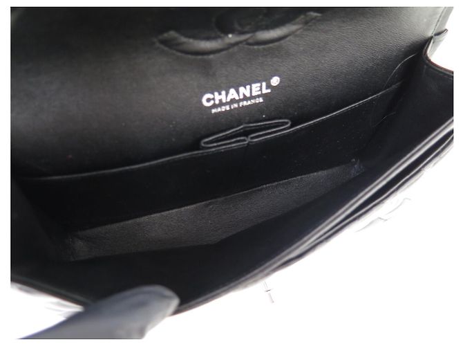 BOLSO DE MANO CHANEL TIMELESS CLASSIQUE MEDIUM A01112 DE CUERO ACOLCHADO Negro - vista 9