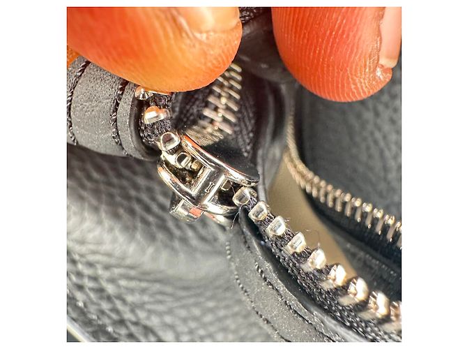 Borsa Tote The Row Marlo 12 in pelle nera Nero - vista 7