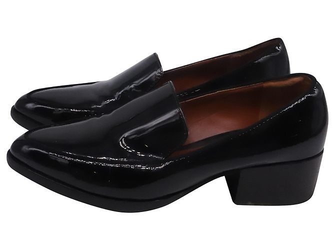 Mocassini Quinn 3.1 Phillip Lim in pelle verniciata nera Nero - vista 4