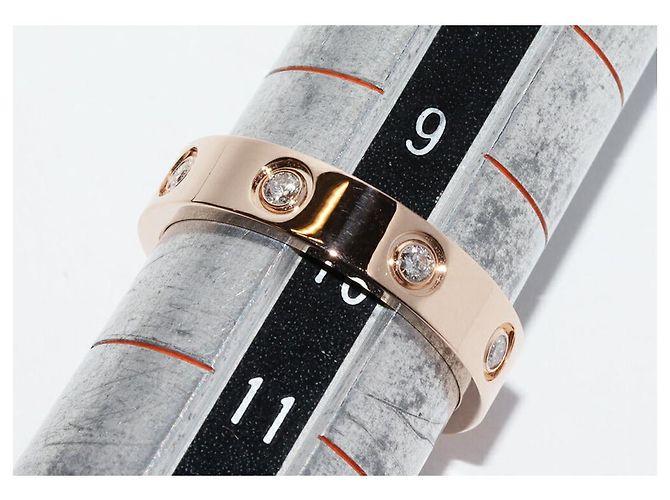 Cartier LOVE Au750 Ring Größe 10 Pink - Ansicht 2