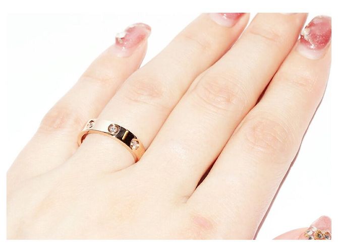 Cartier LOVE Au750 Ring Größe 10 Pink - Ansicht 6
