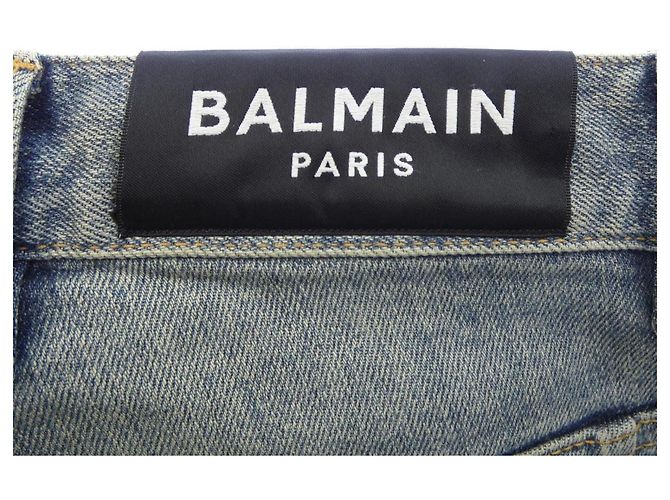 Jeans Balmain blu - vista 4
