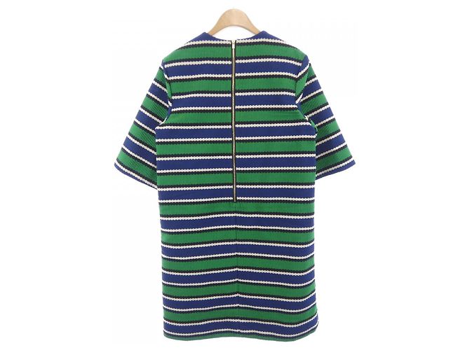 Autre Marque Abito ESTNATION Blu Verde - vista 2