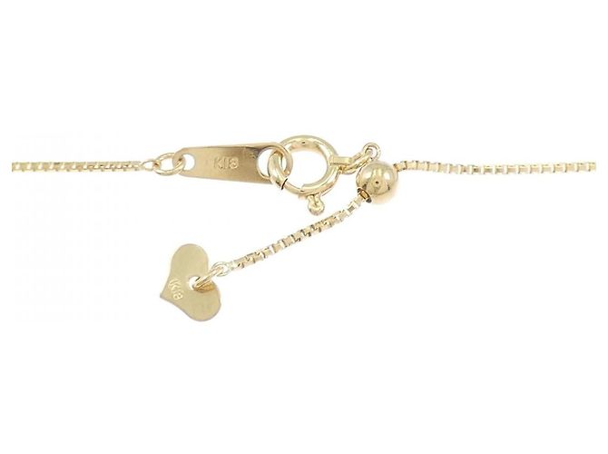 Autre Marque Au750 Saphir-Halskette Golden - Ansicht 5