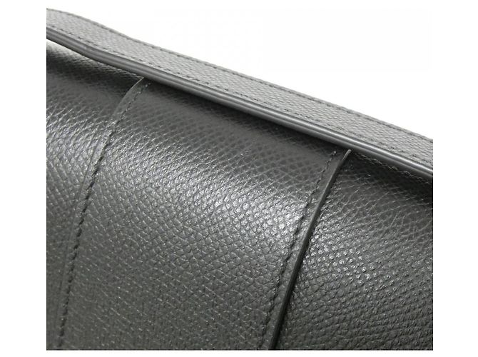 Autre Marque Borsa a tracolla Christian Dior 30 Montaigne in vitello Nero - vista 5