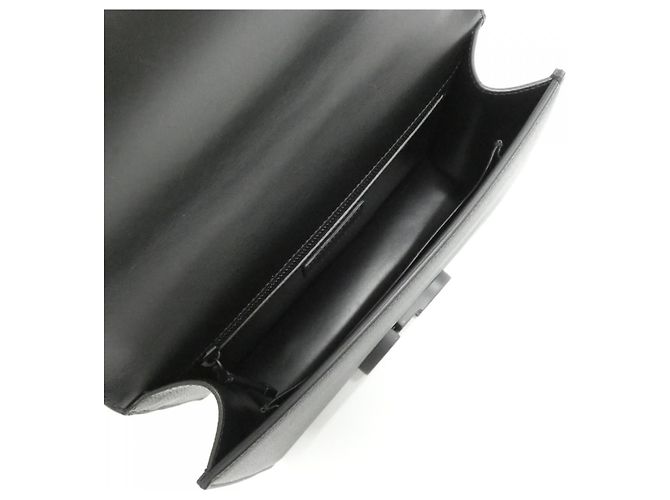 Autre Marque Borsa a tracolla Christian Dior 30 Montaigne in vitello Nero - vista 8