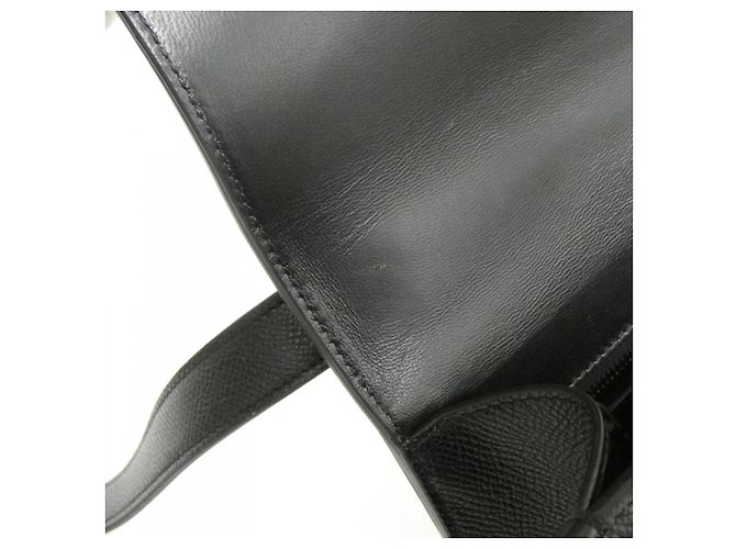 Autre Marque Borsa a tracolla Christian Dior 30 Montaigne in vitello Nero - vista 9
