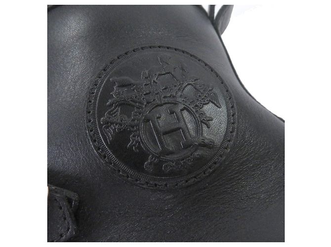 Hermès Lenox Collier de Sian41.5 Sneaker aus Kalbsleder Schwarz - Ansicht 8