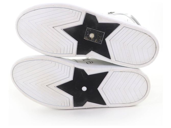 Autre Marque Christian Dior Dior Star Leder-Sneaker Weiß - Ansicht 7