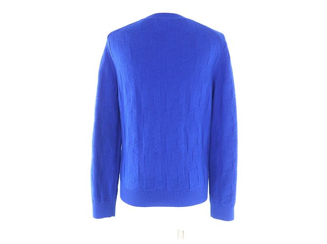 Prenda de punto de lana Hermès motivo H Azul - vista 3