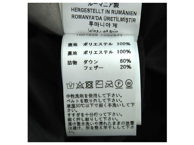 Versace Polyester-Daunenmantel Schwarz - Ansicht 11